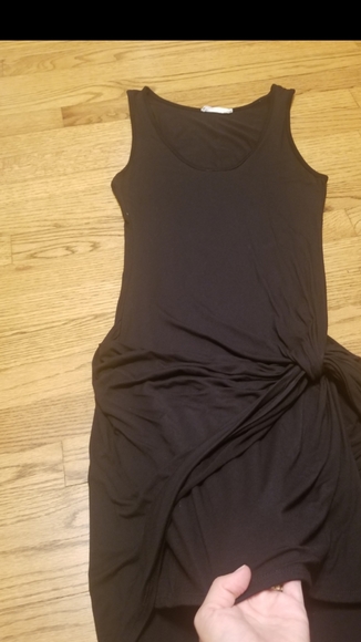 Sttela Luce Casual  asymmetrical black dress - Picture 9 of 10